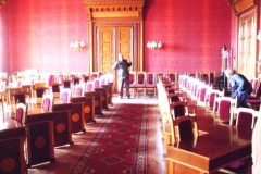 Roter Saal - früher: Franz-Josephs-Universität Czernowitz; heute: Nationale Jurij-Fedkowytsch-Universität Czernowitz